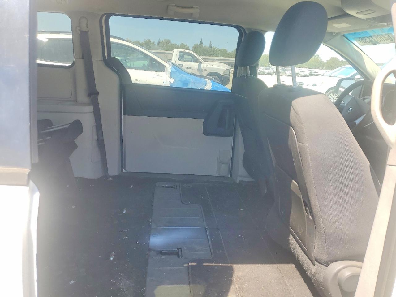 2008 Dodge Grand Caravan Se White vin: 2D8HN44HX8R780958