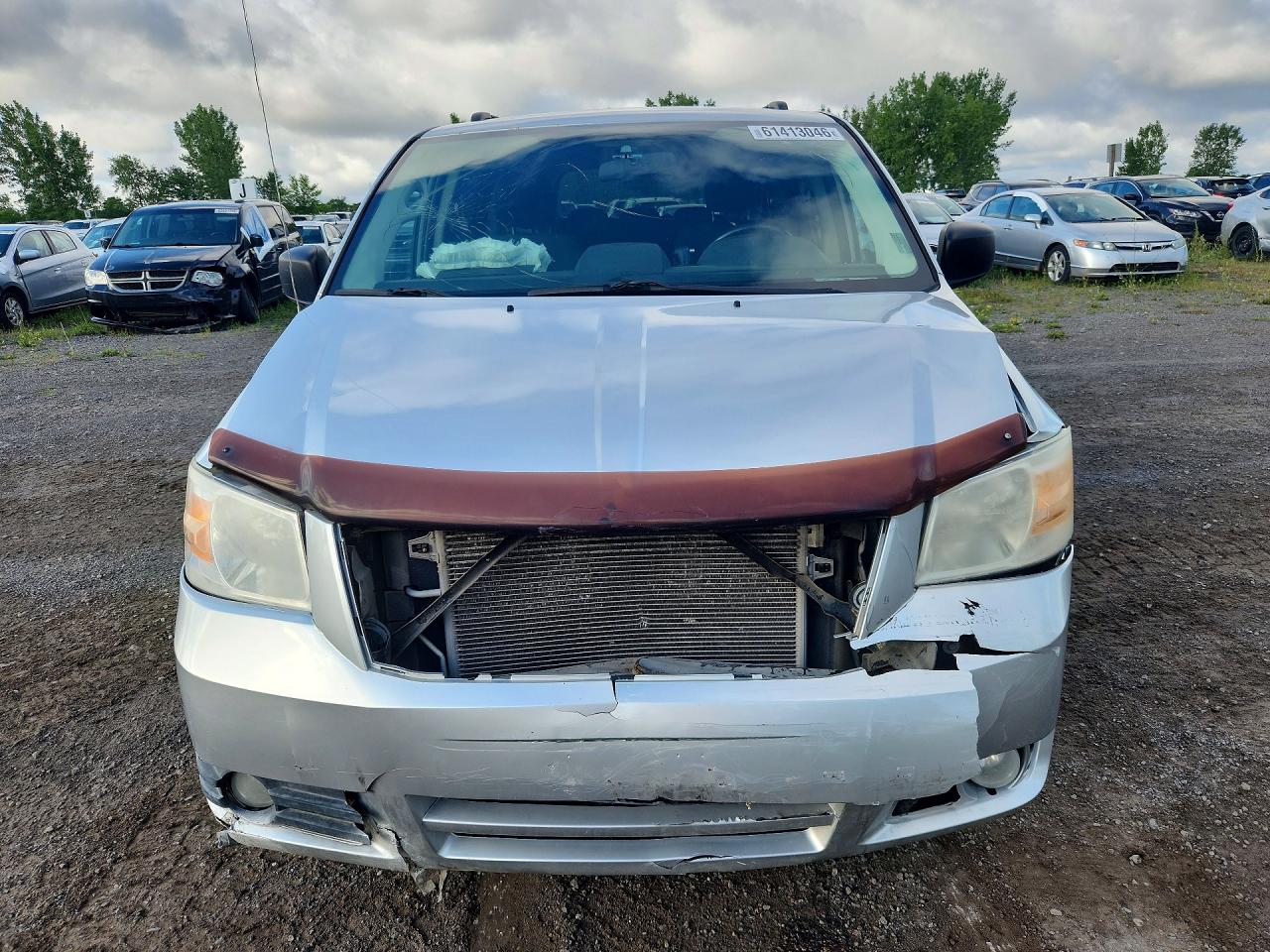 2008 Dodge Grand Caravan Sxt Beige vin: 2D8HN44P38R679901