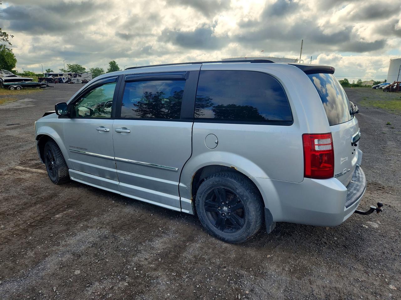 2008 Dodge Grand Caravan Sxt Beige vin: 2D8HN44P38R679901