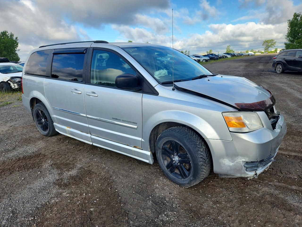 2008 Dodge Grand Caravan Sxt Beige vin: 2D8HN44P38R679901