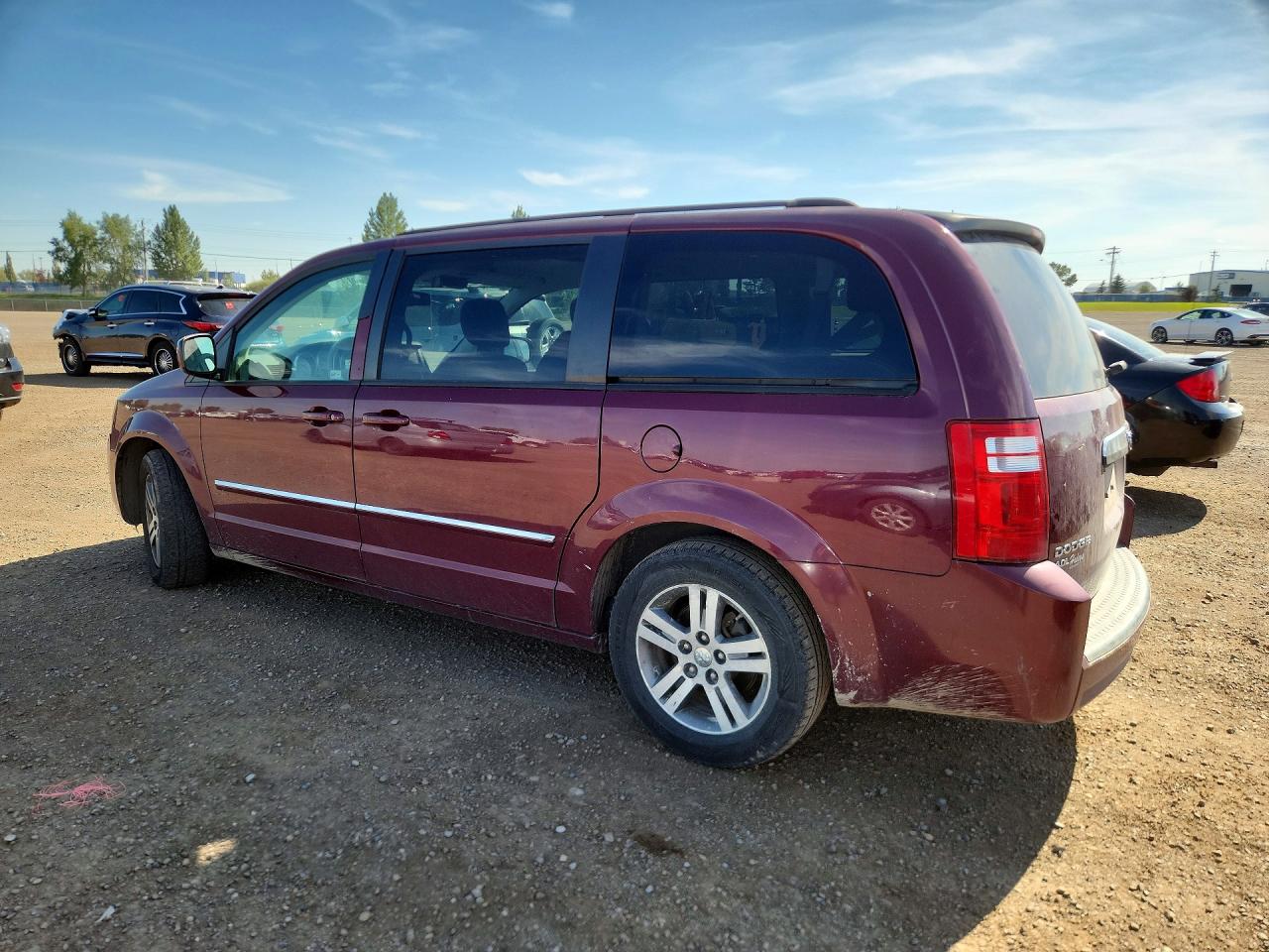 2009 Dodge Grand Caravan Se Burgundy vin: 2D8HN44X69R507198
