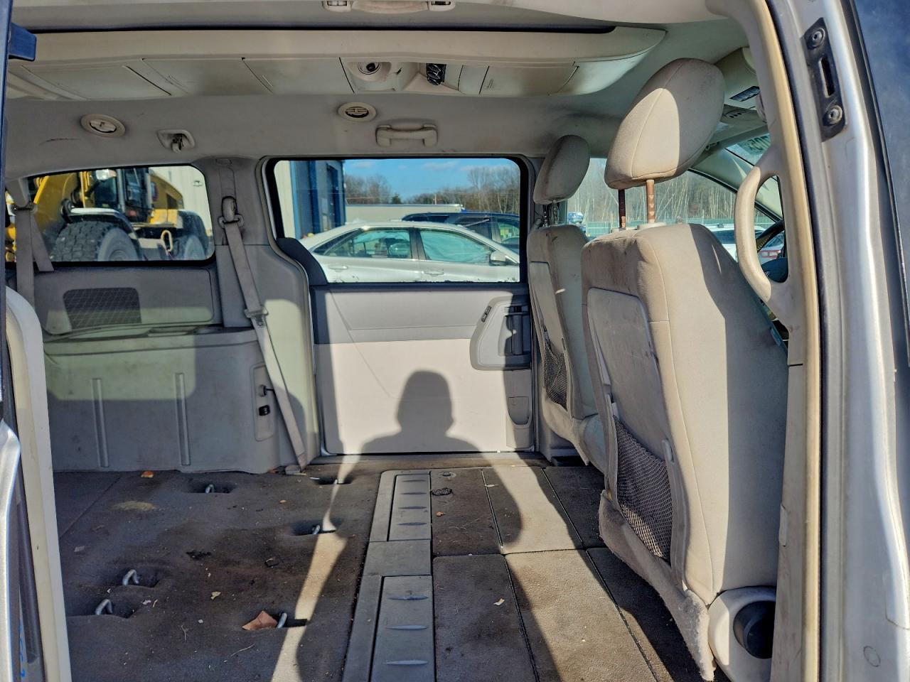 2009 Dodge Grand Caravan Sxt Silver vin: 2D8HN54129R653616