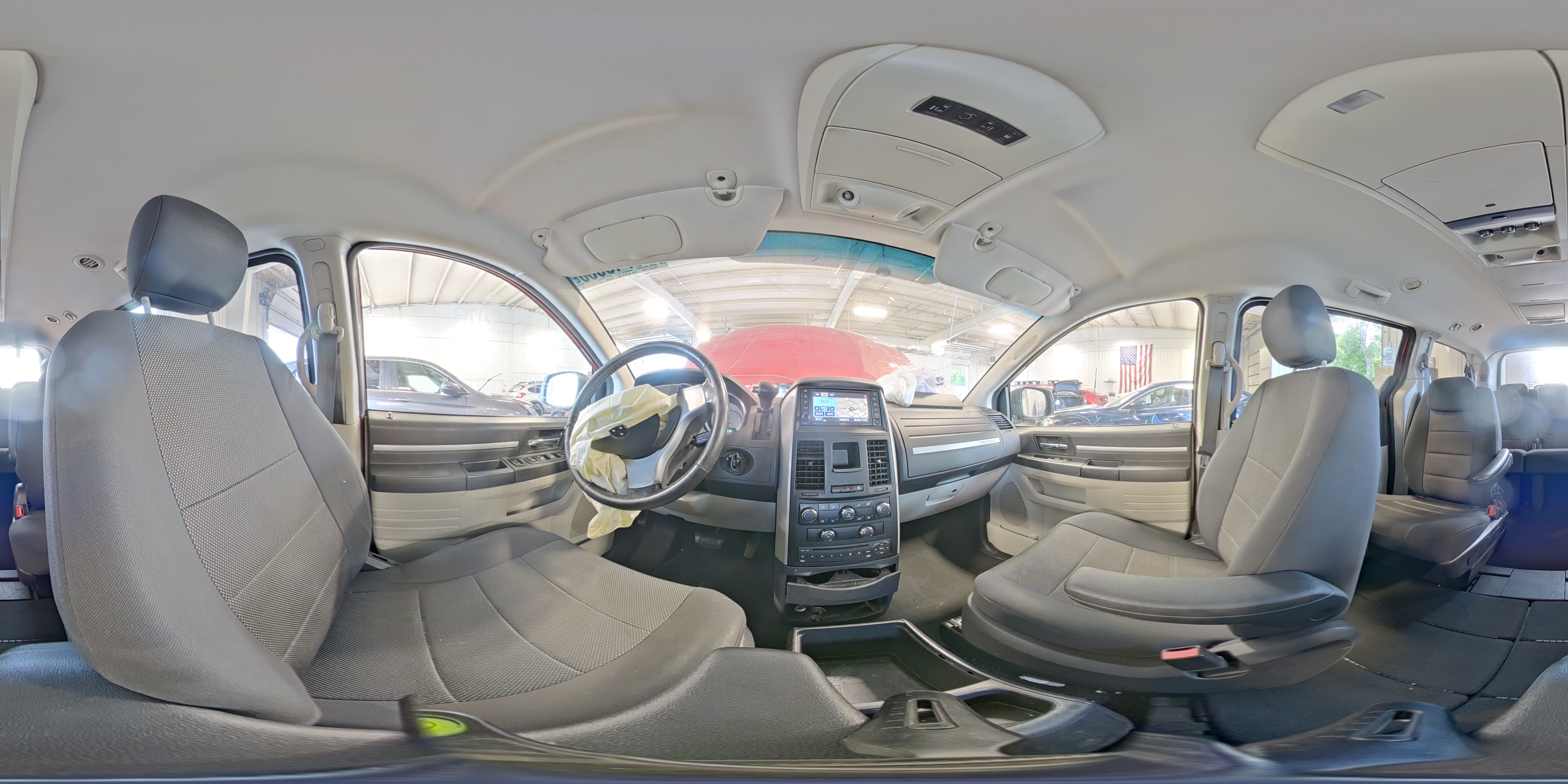 2009 Dodge Grand Caravan Sxt Red vin: 2D8HN54139R581423
