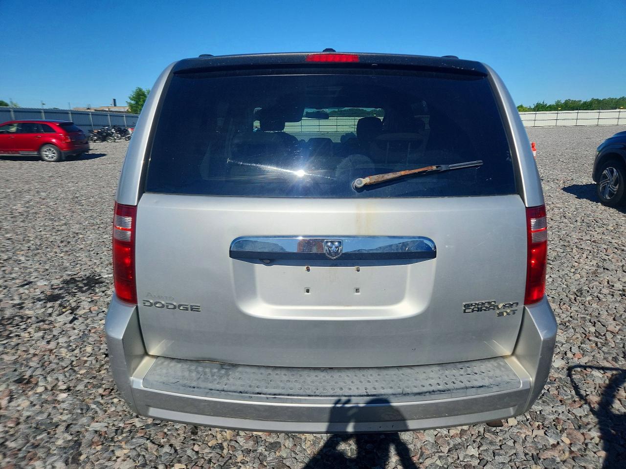 2009 Dodge Grand Caravan Sxt Silver vin: 2D8HN54149R585643