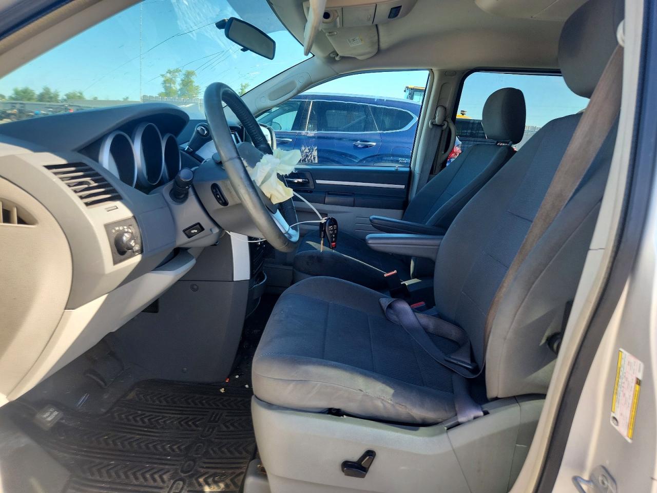 2009 Dodge Grand Caravan Sxt Silver vin: 2D8HN54149R585643