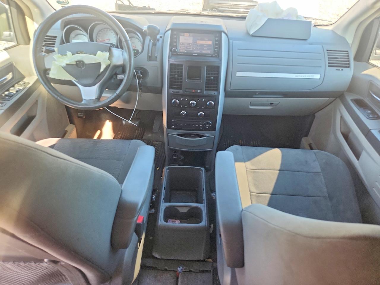 2009 Dodge Grand Caravan Sxt Silver vin: 2D8HN54149R585643