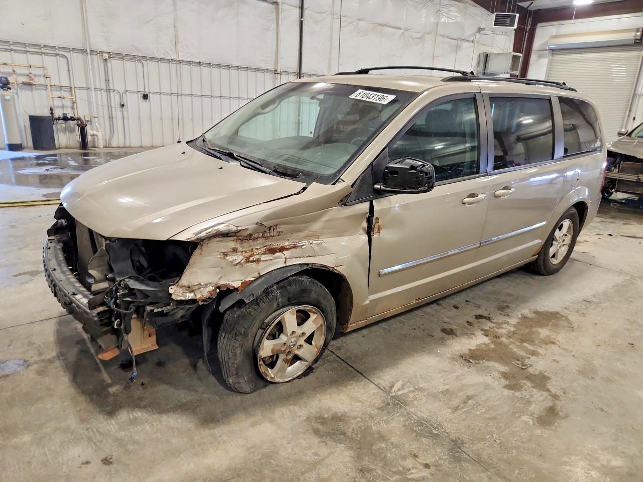 2009 Dodge Grand Caravan Sxt Gold vin: 2D8HN54159R596229