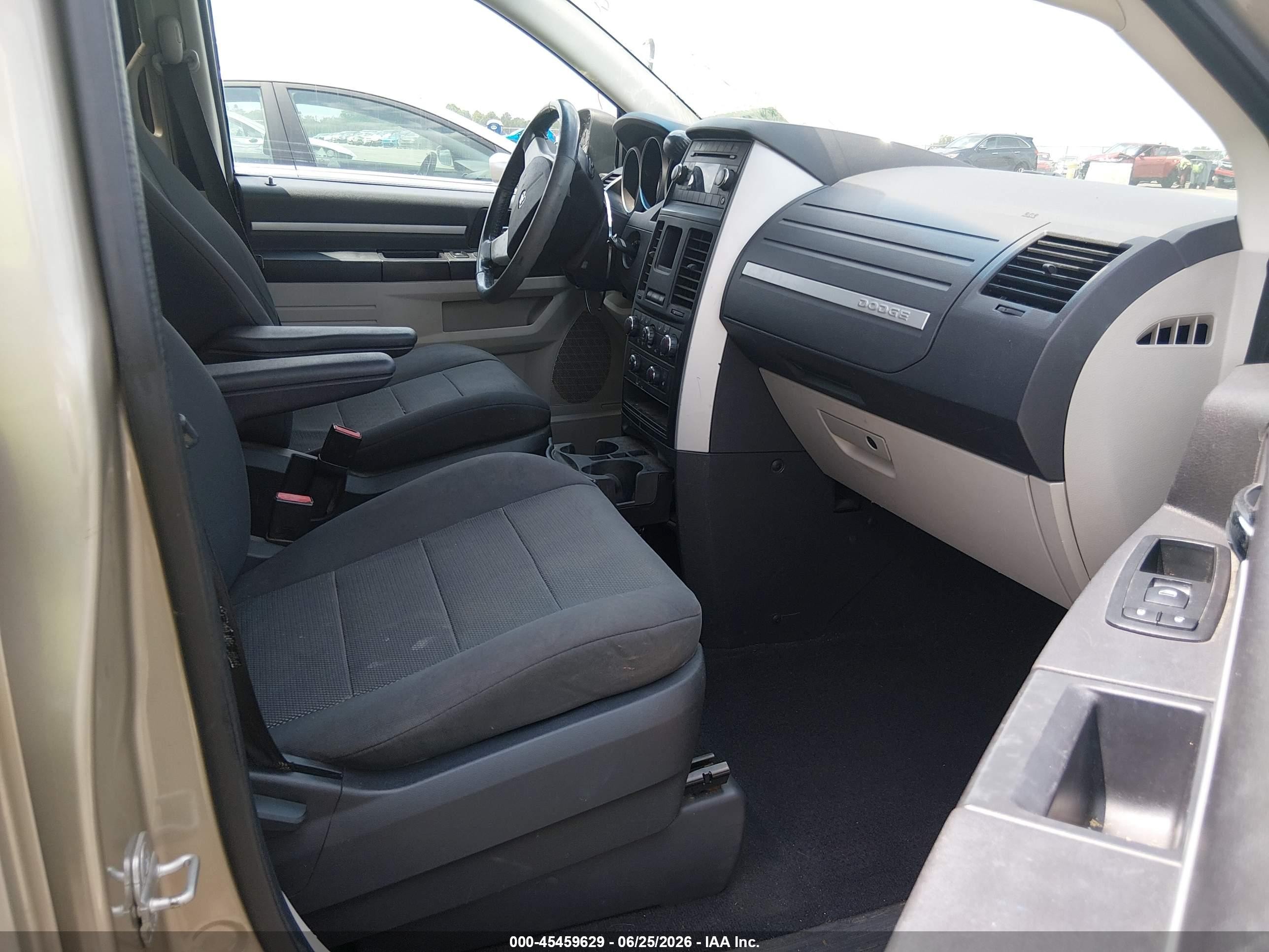 2009 Dodge Grand Caravan Sxt Tan vin: 2D8HN54169R512404