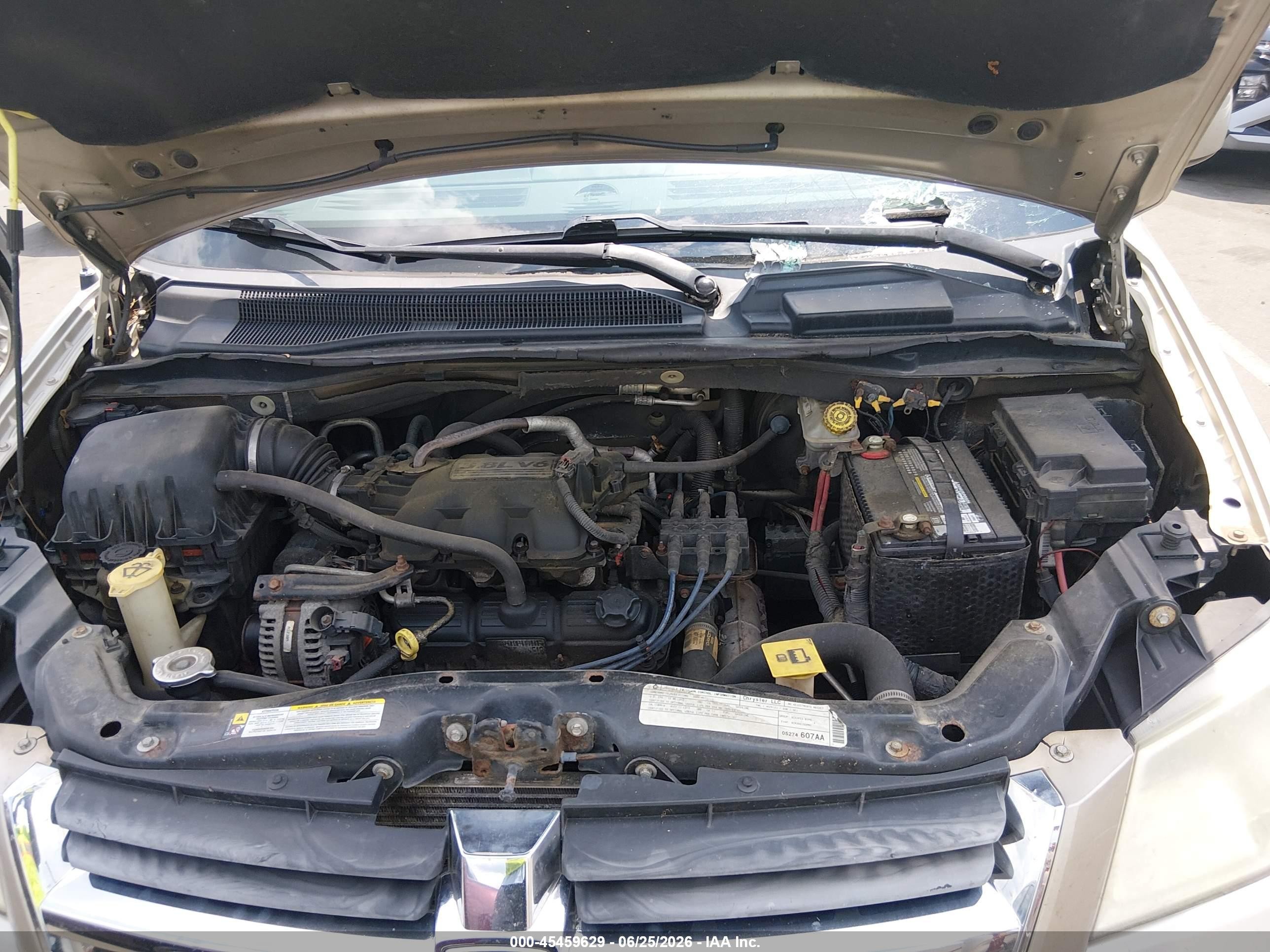 2009 Dodge Grand Caravan Sxt Tan vin: 2D8HN54169R512404