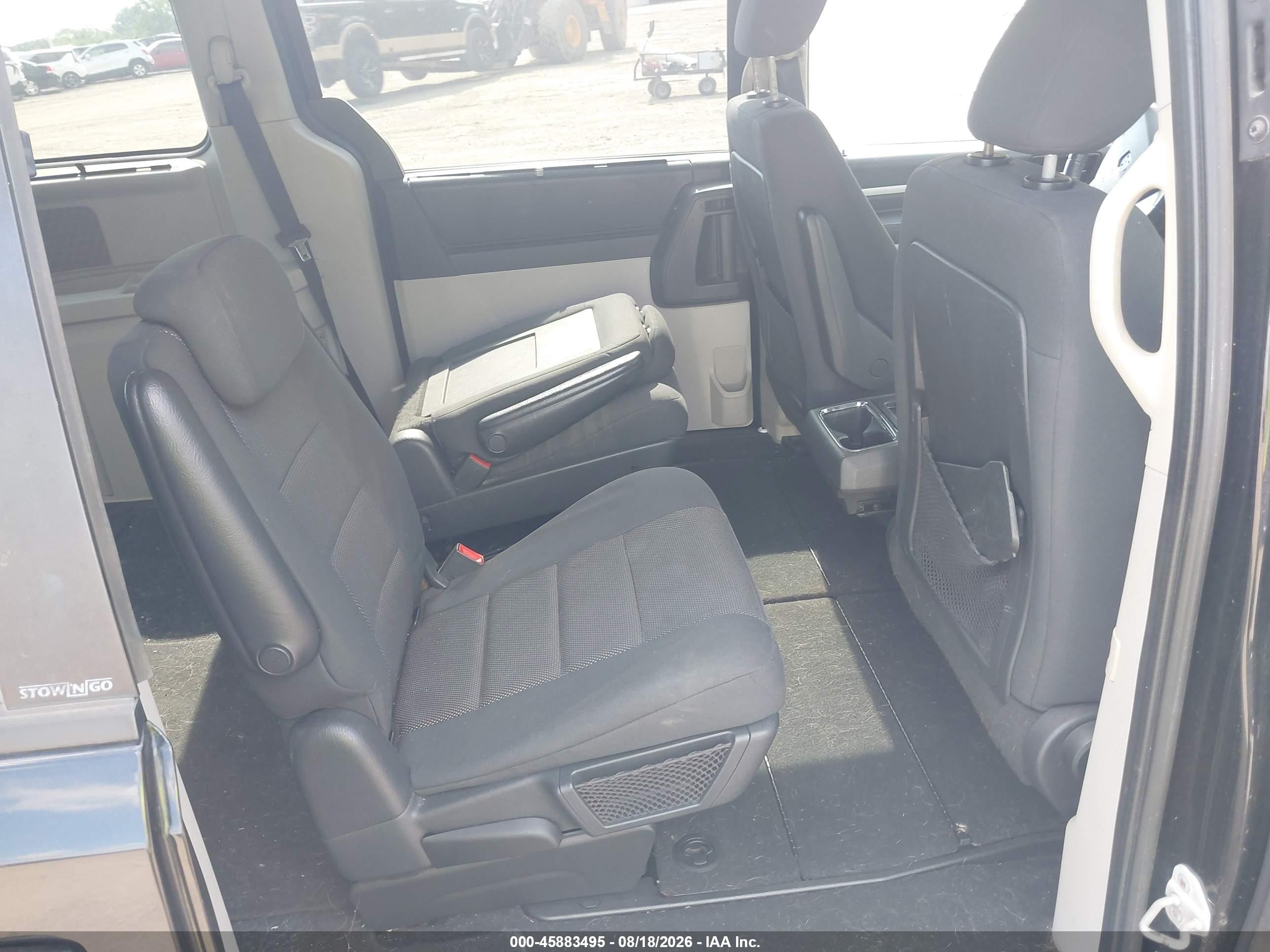 2009 Dodge Grand Caravan Sxt Gray vin: 2D8HN54169R576832