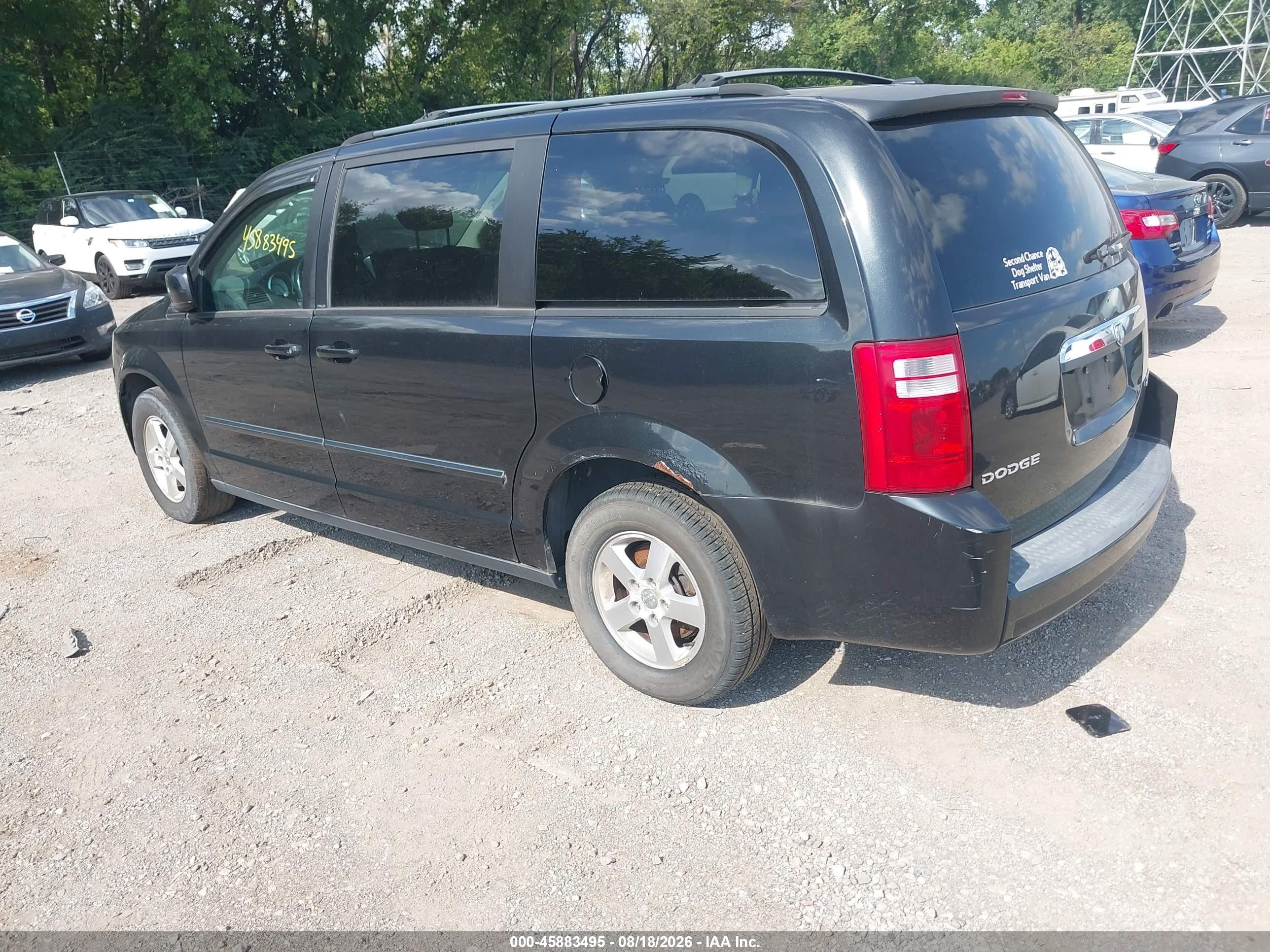 2009 Dodge Grand Caravan Sxt Gray vin: 2D8HN54169R576832