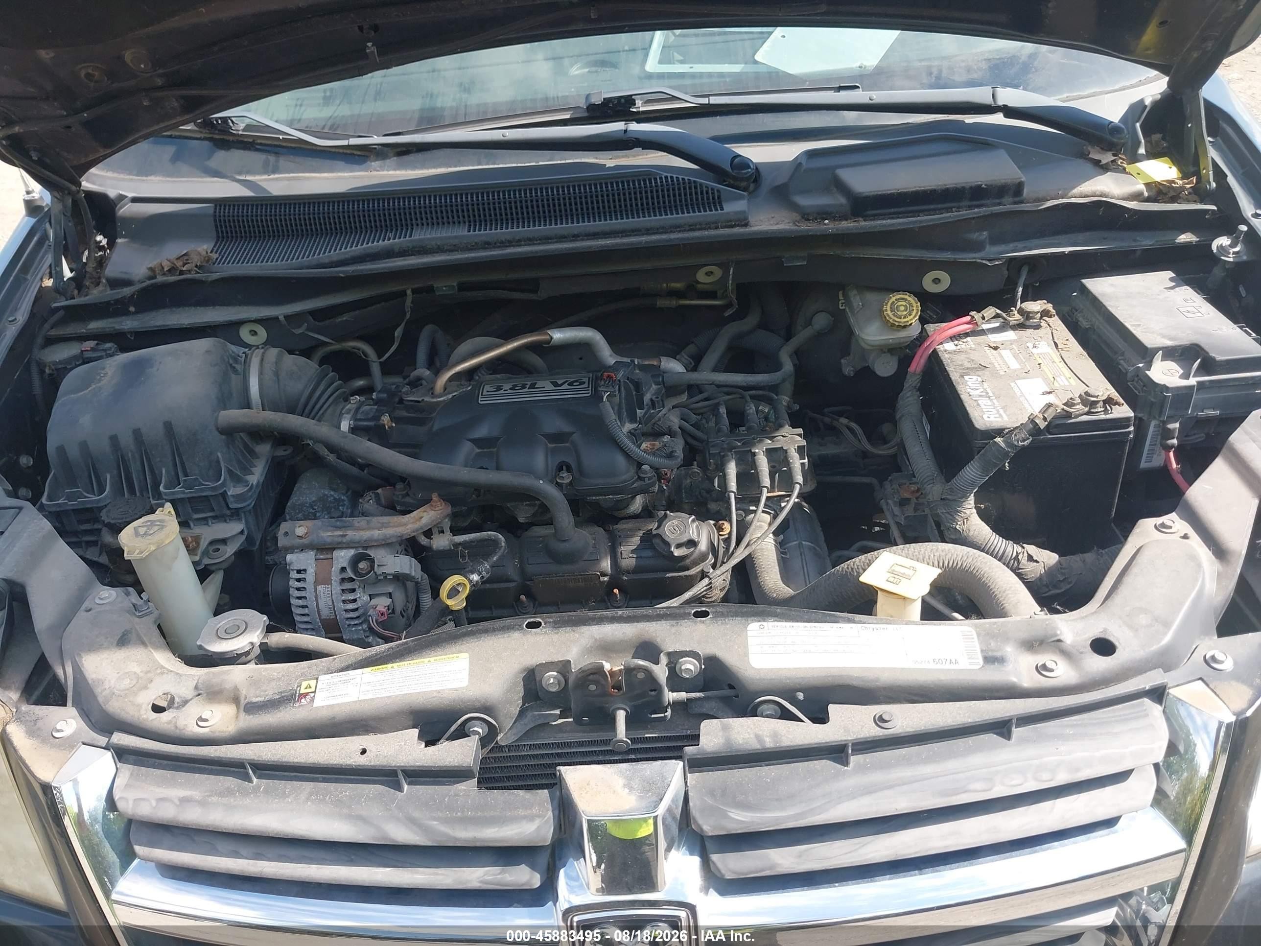 2009 Dodge Grand Caravan Sxt Gray vin: 2D8HN54169R576832