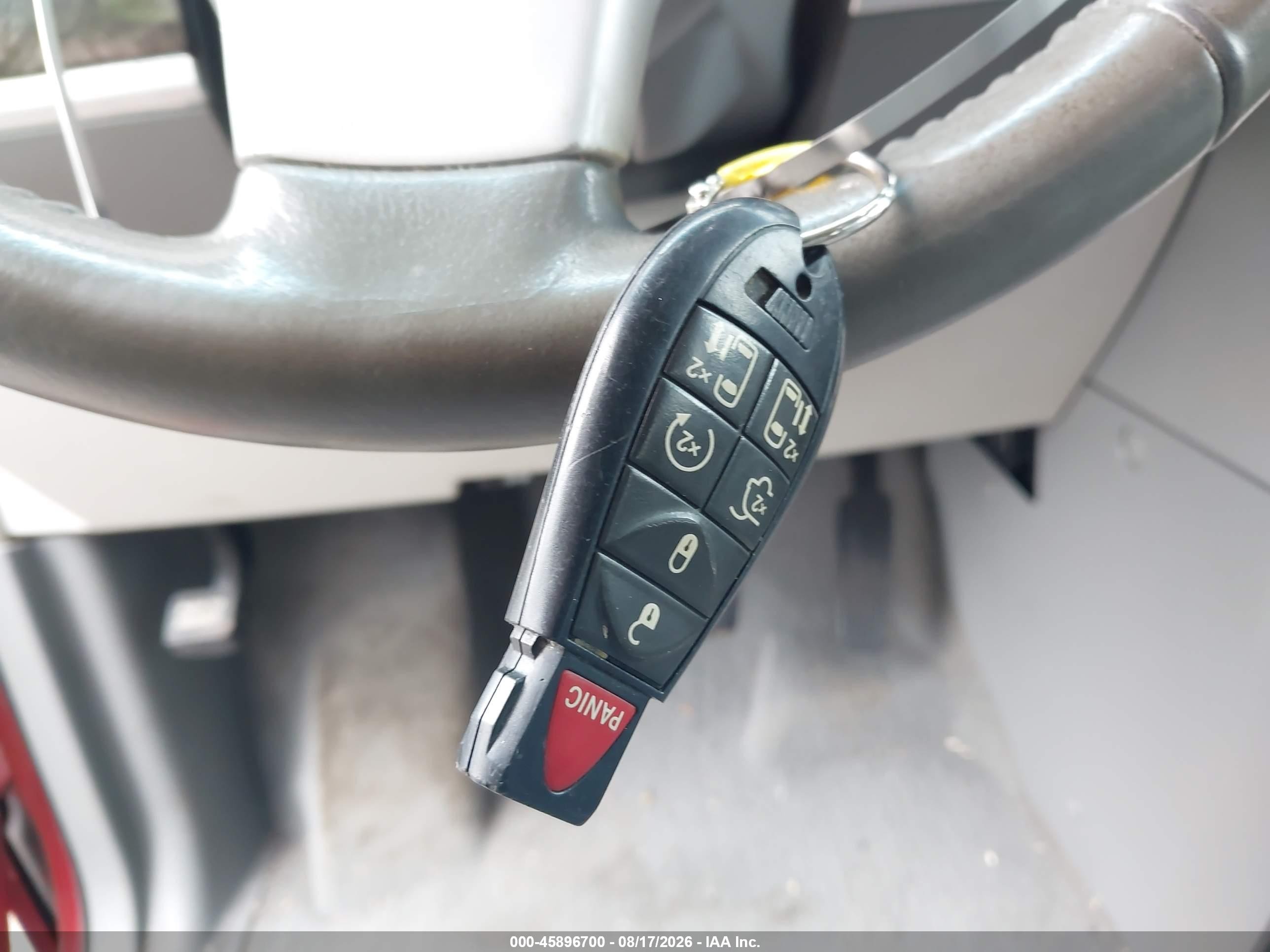 2009 Dodge Grand Caravan Sxt Red vin: 2D8HN54169R655594