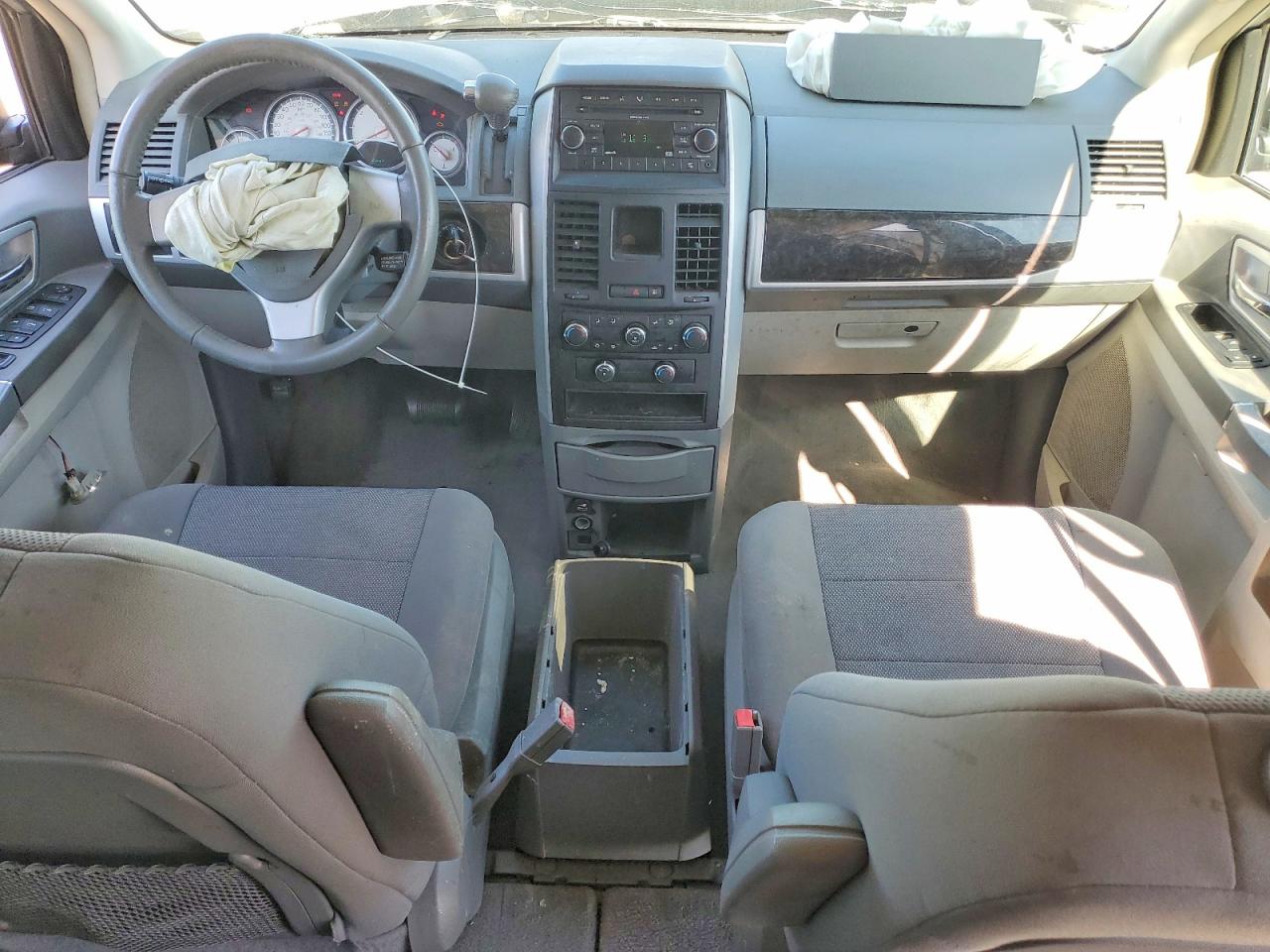 2009 Dodge Grand Caravan Sxt Silver vin: 2D8HN54179R685493