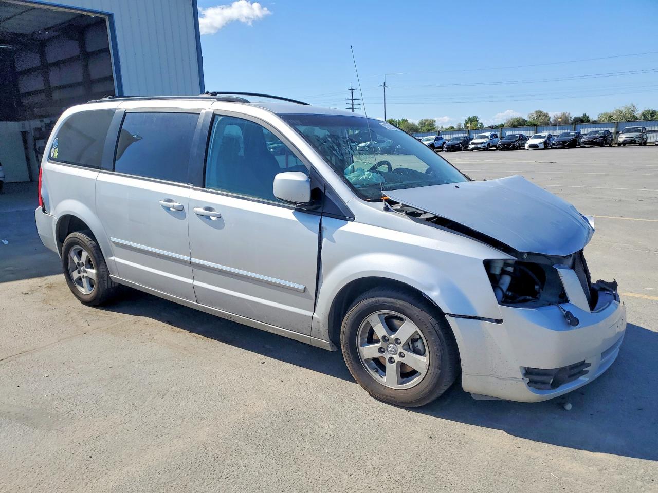 2009 Dodge Grand Caravan Sxt Silver vin: 2D8HN54179R685493
