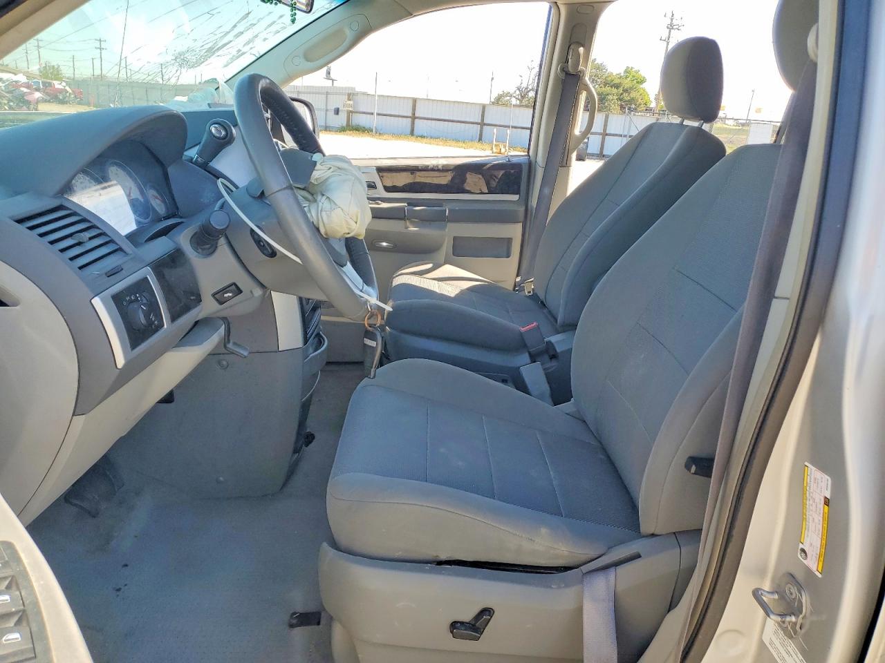 2009 Dodge Grand Caravan Sxt Silver vin: 2D8HN54179R685493