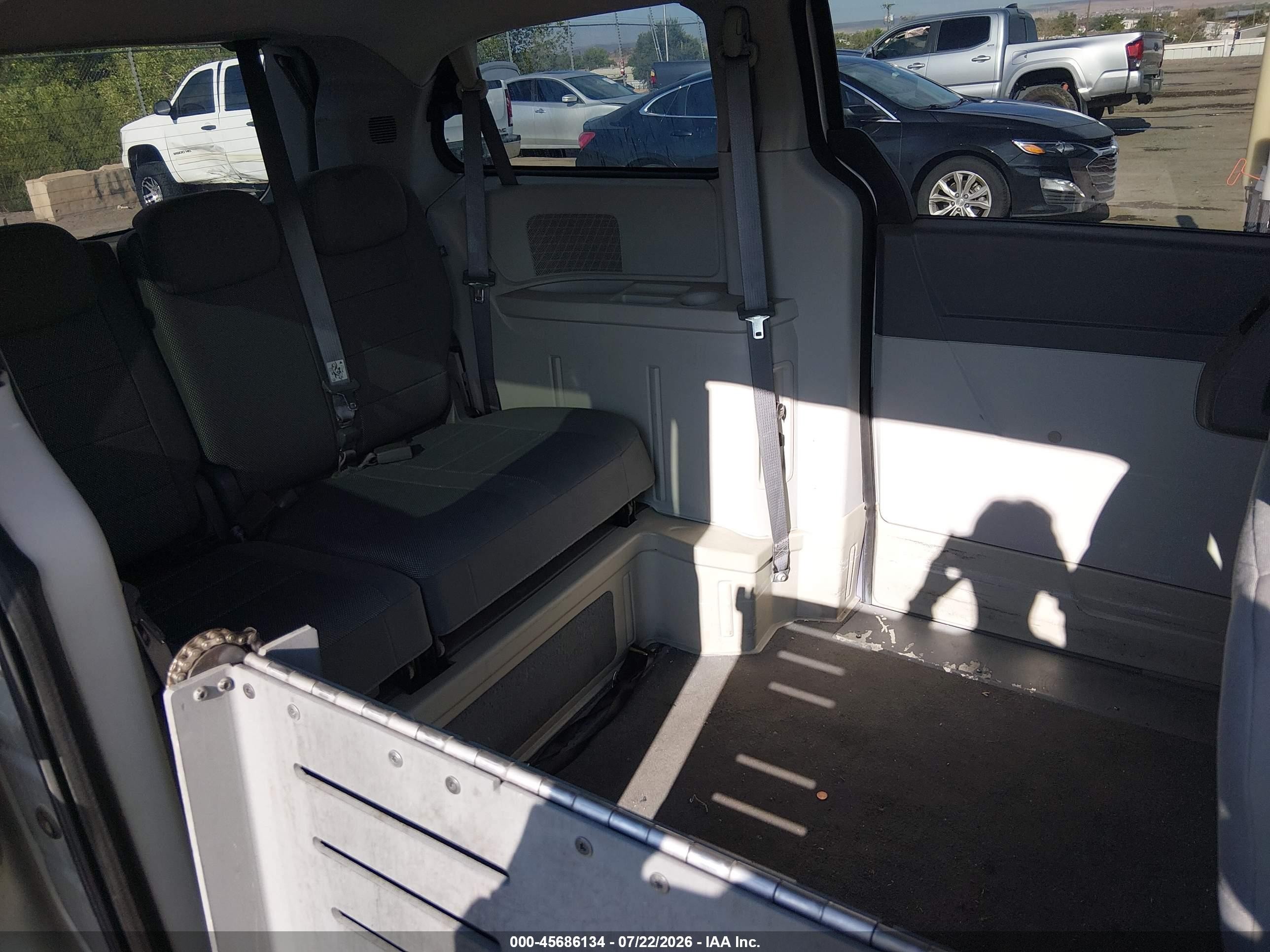 2009 Dodge Grand Caravan Sxt Silver vin: 2D8HN54189R564570