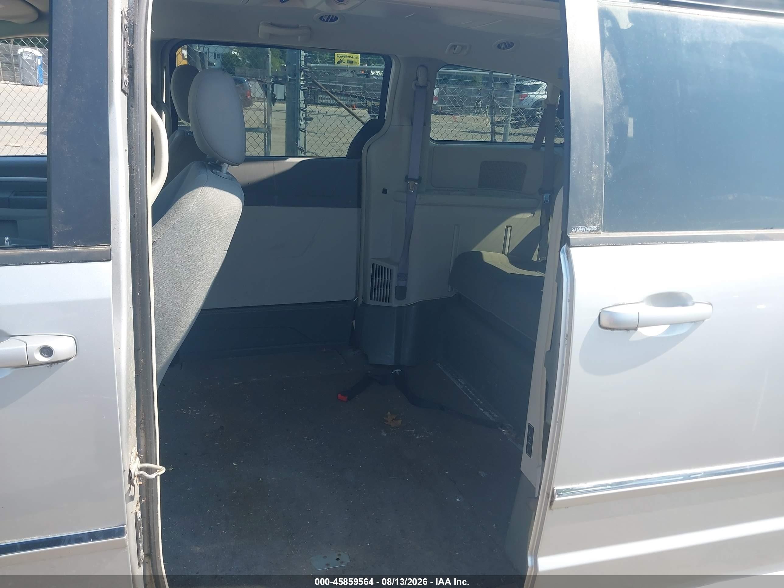 2009 Dodge Grand Caravan Sxt Silver vin: 2D8HN54199R564559