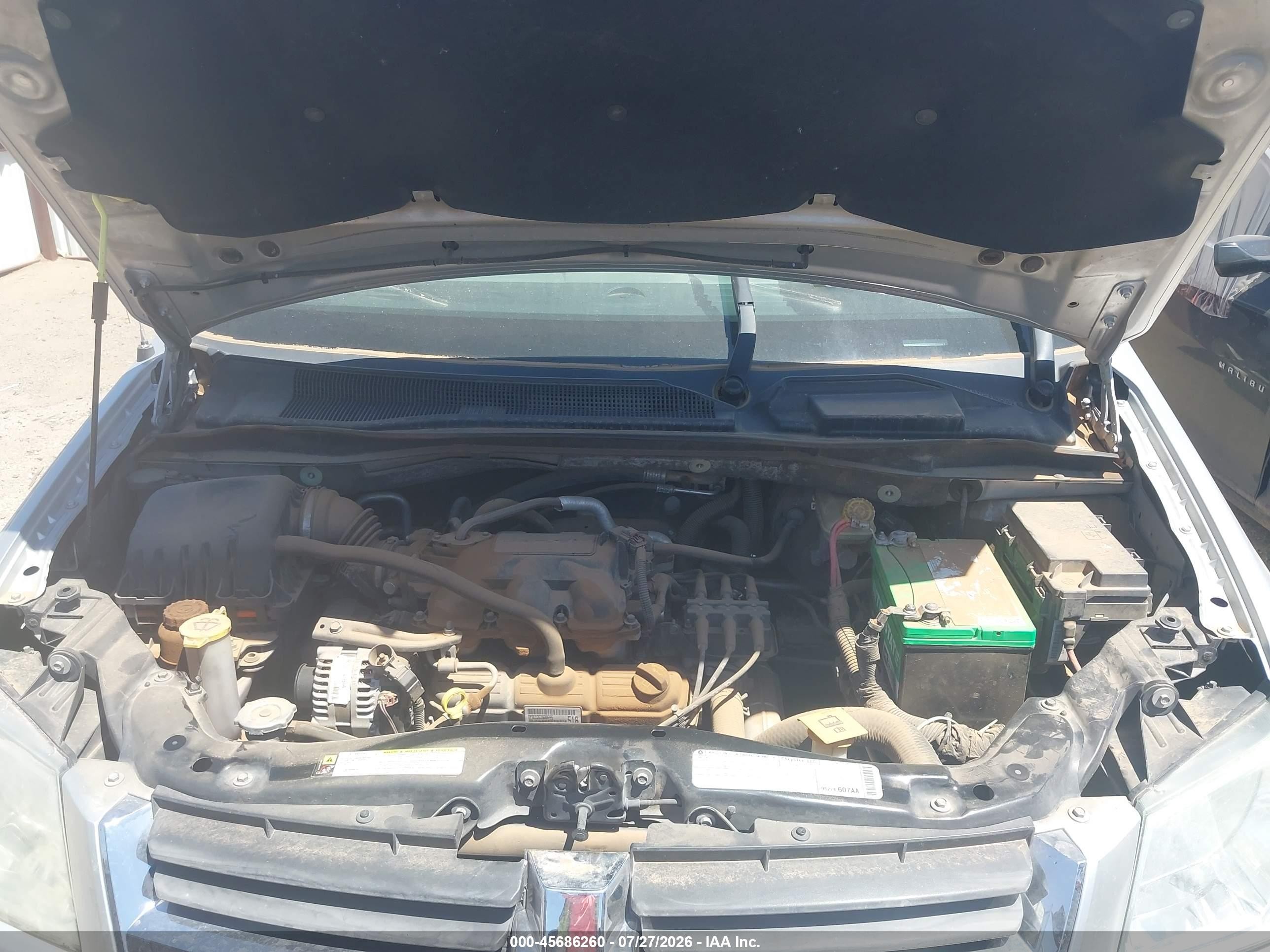 2009 Dodge Grand Caravan Sxt Серебряный vin: 2D8HN54199R612867