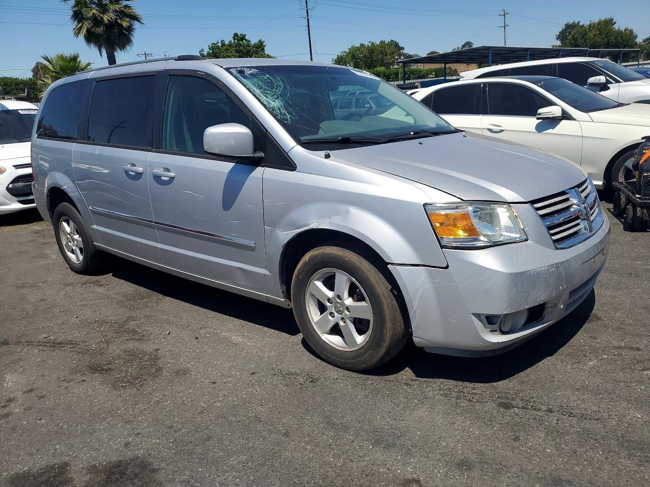 2009 Dodge Grand Caravan Sxt Silver vin: 2D8HN541X9R502006