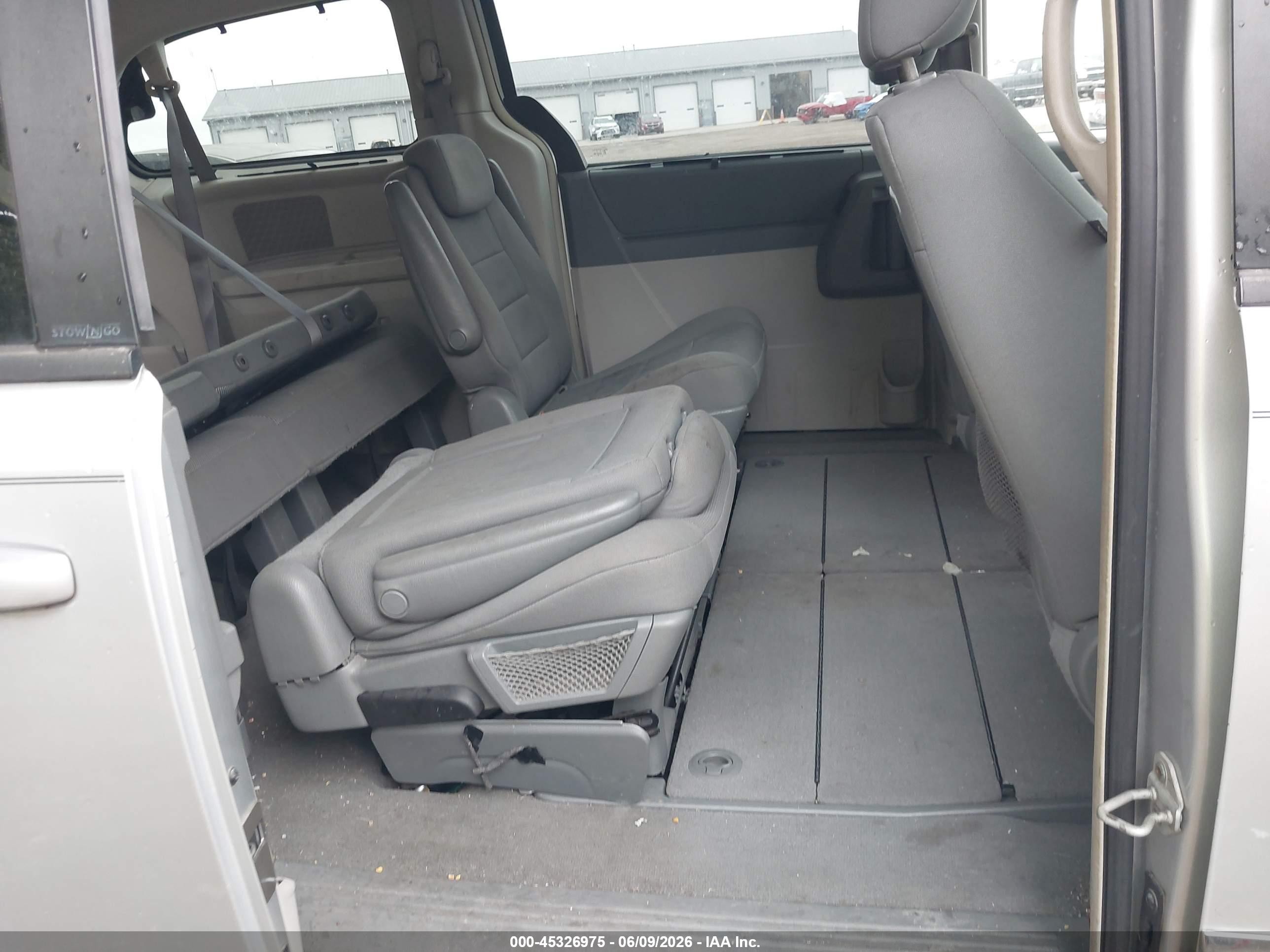 2009 Dodge Grand Caravan Sxt Silver vin: 2D8HN541X9R603918