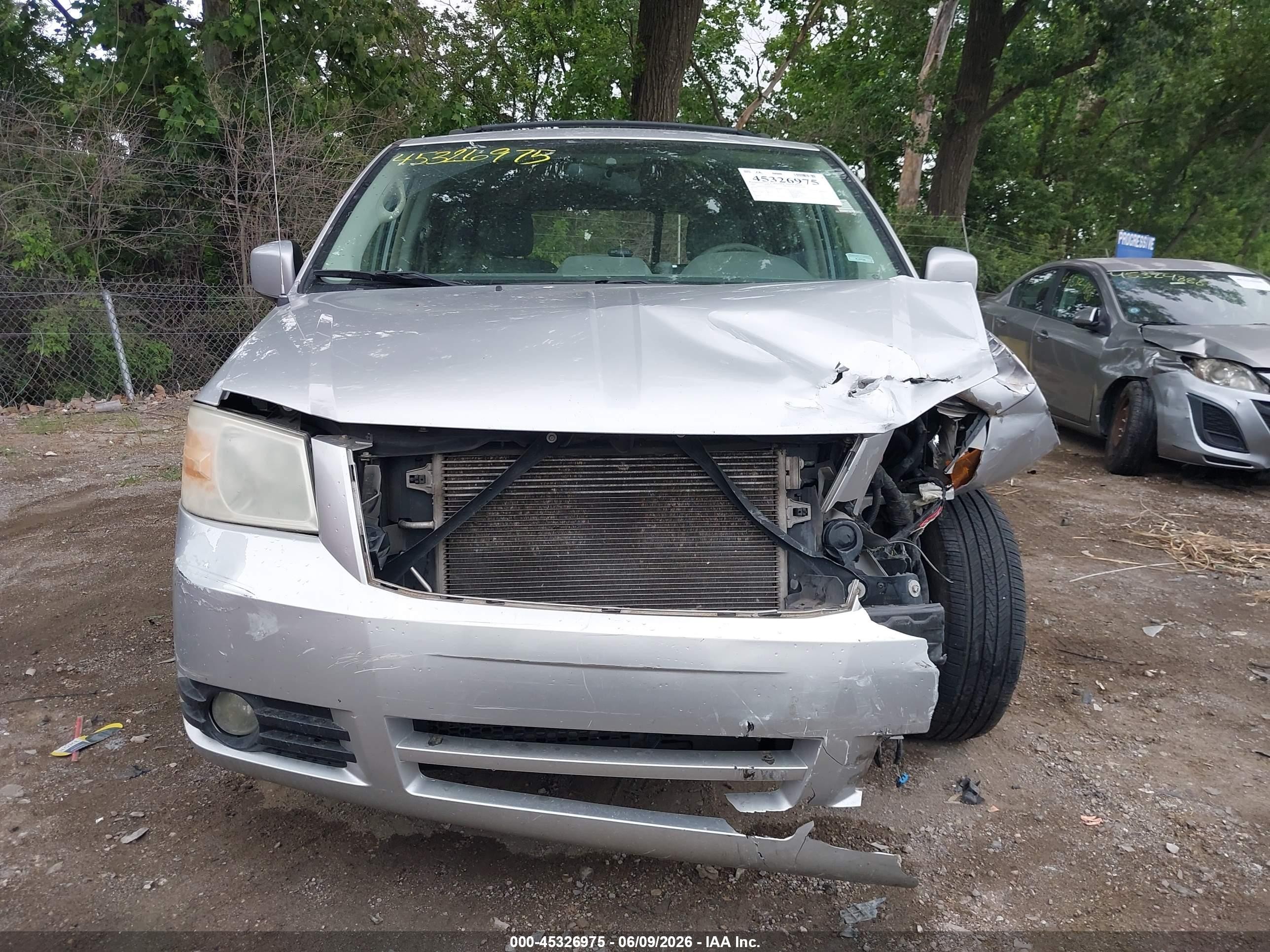 2009 Dodge Grand Caravan Sxt Silver vin: 2D8HN541X9R603918