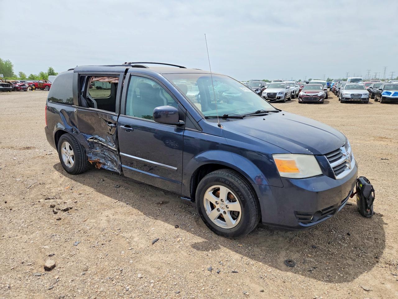 2009 Dodge Grand Caravan Sxt Black vin: 2D8HN541X9R670051