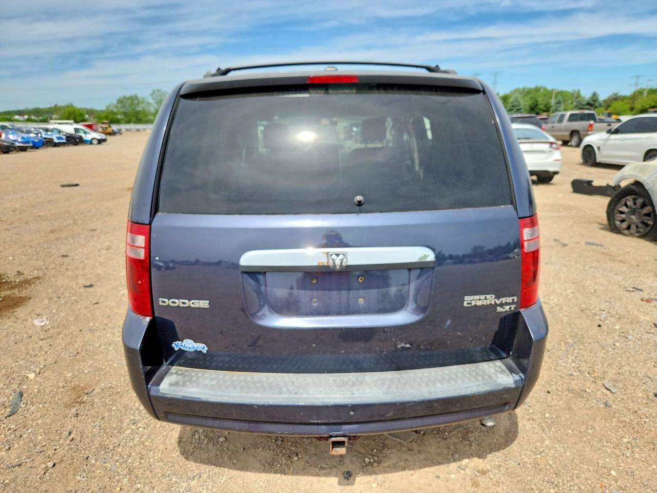 2009 Dodge Grand Caravan Sxt Black vin: 2D8HN541X9R670051