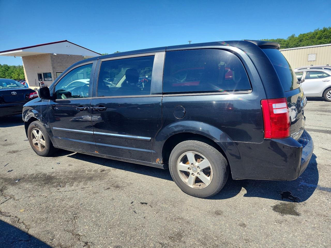 2008 Dodge Grand Caravan Le Black vin: 2D8HN54P08R761171