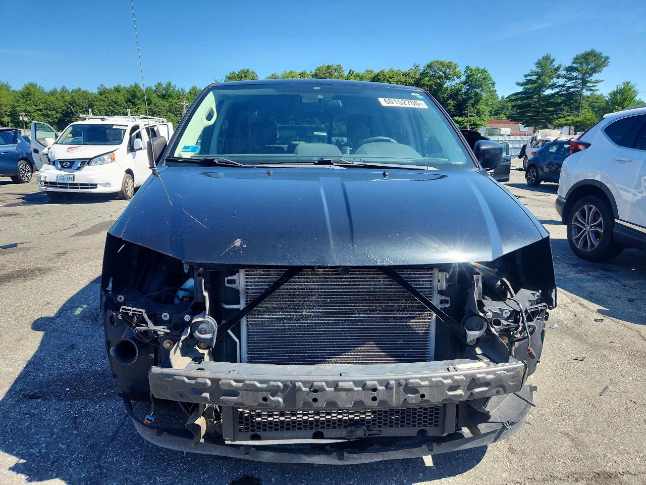 2008 Dodge Grand Caravan Le Black vin: 2D8HN54P08R761171