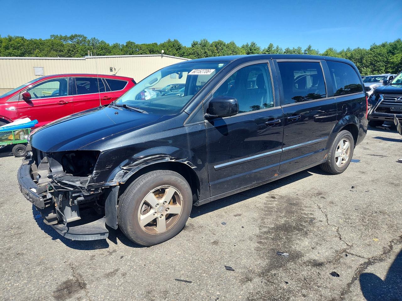 2008 Dodge Grand Caravan Le Black vin: 2D8HN54P08R761171