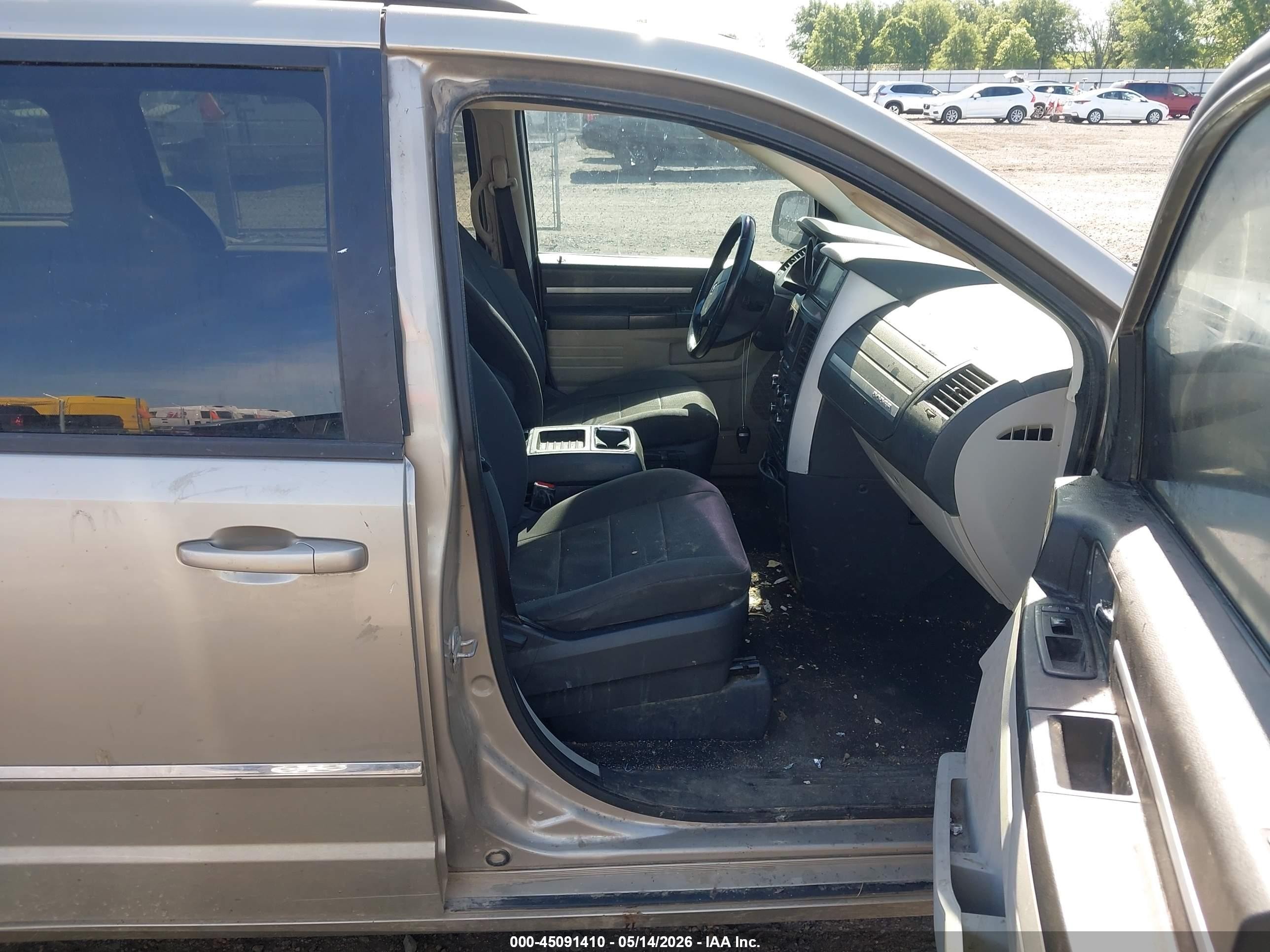 2008 Dodge Grand Caravan Sxt Gold vin: 2D8HN54P18R707149