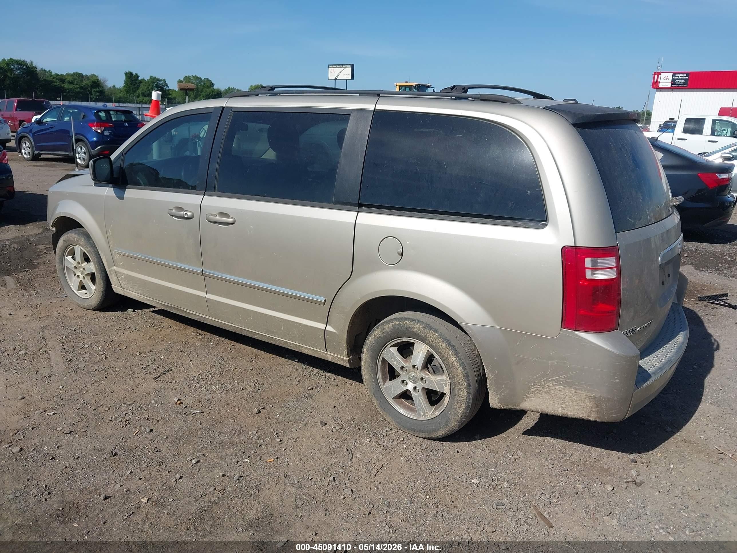 2008 Dodge Grand Caravan Sxt Gold vin: 2D8HN54P18R707149