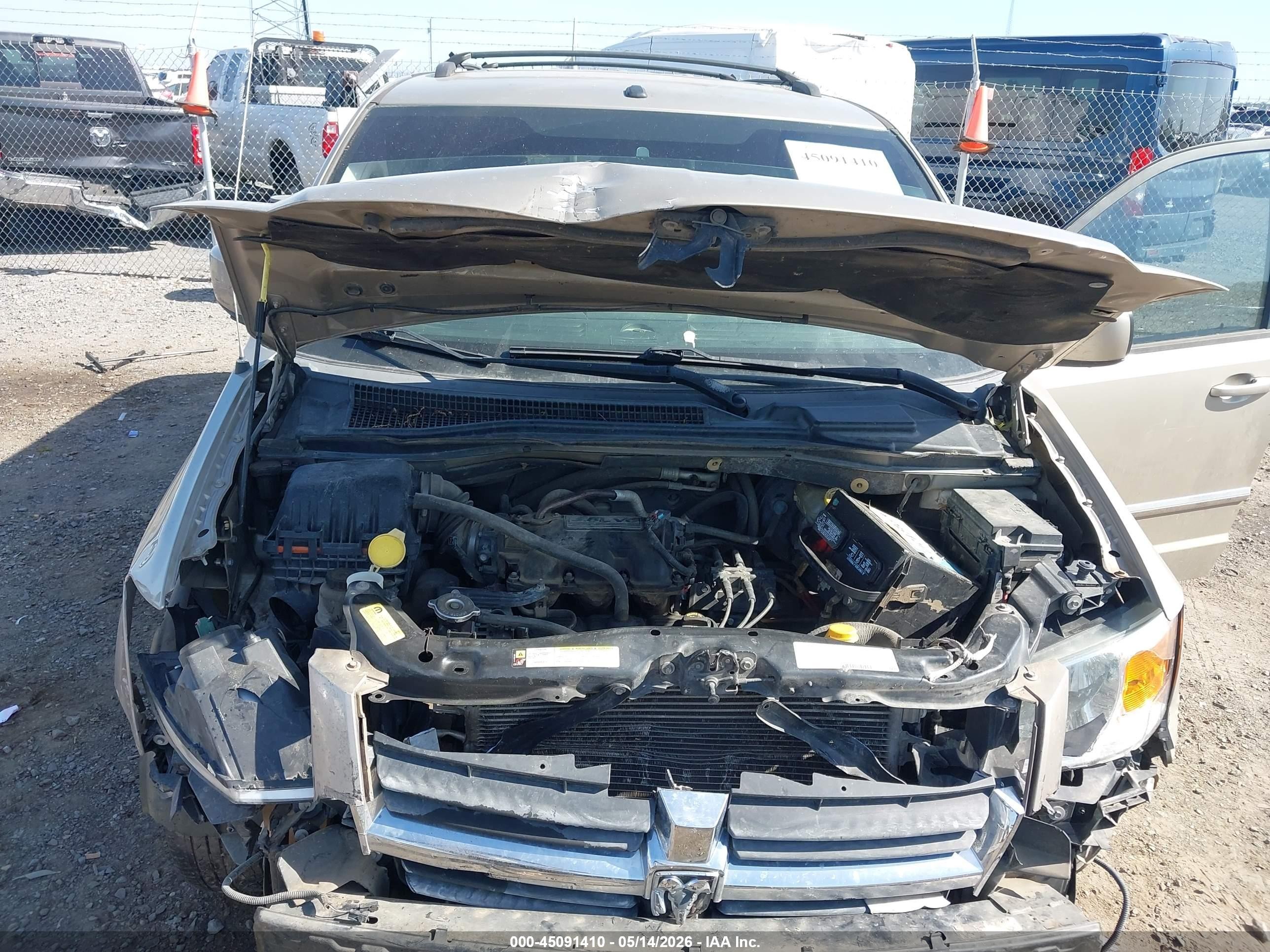 2008 Dodge Grand Caravan Sxt Gold vin: 2D8HN54P18R707149