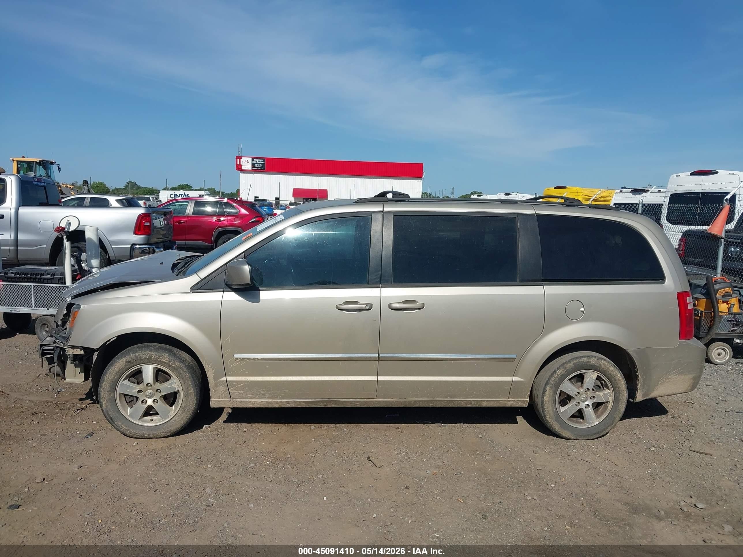 2008 Dodge Grand Caravan Sxt Gold vin: 2D8HN54P18R707149