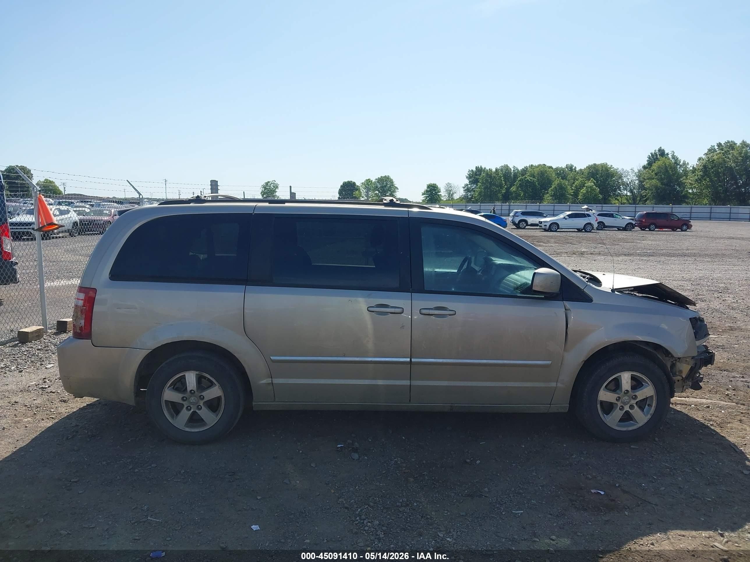 2008 Dodge Grand Caravan Sxt Gold vin: 2D8HN54P18R707149
