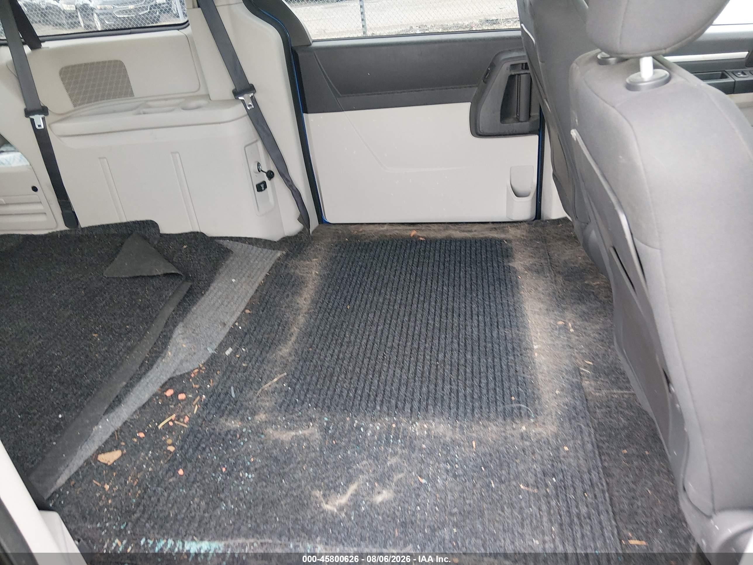 2008 Dodge Grand Caravan Sxt Blue vin: 2D8HN54P18R751586