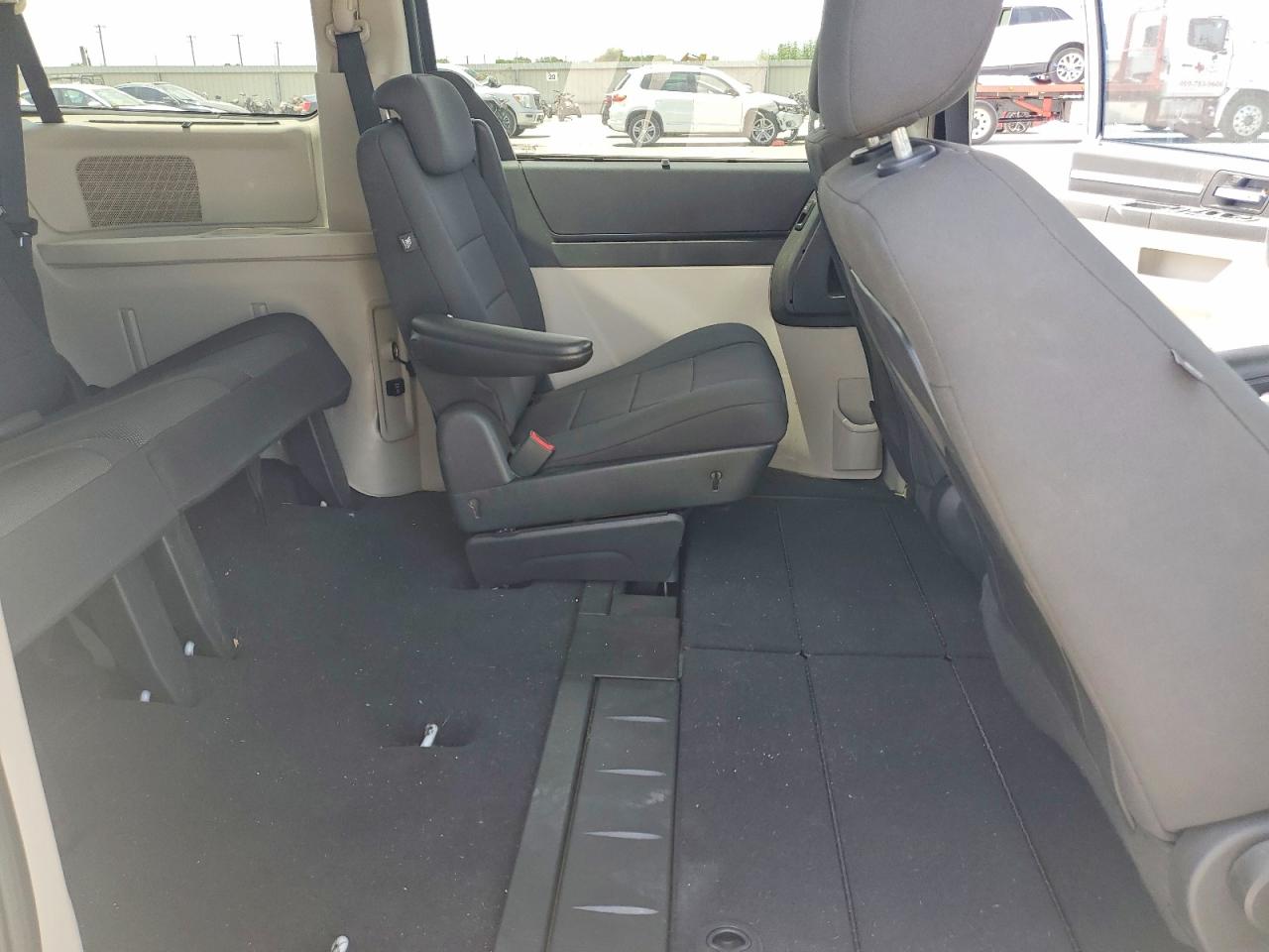 2008 Dodge Grand Caravan Sxt White vin: 2D8HN54P28R130955