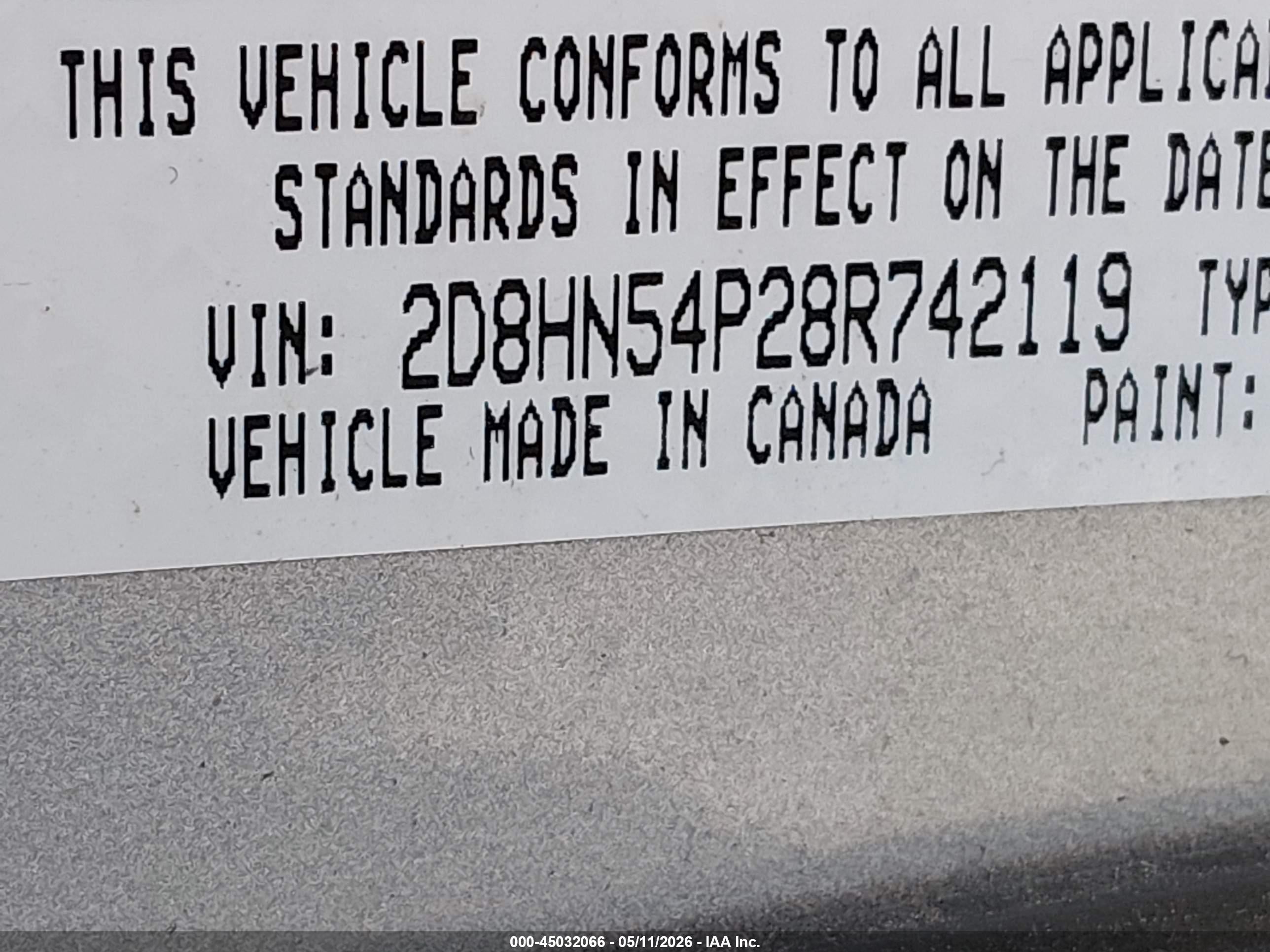 2008 Dodge Grand Caravan Sxt Silver vin: 2D8HN54P28R742119