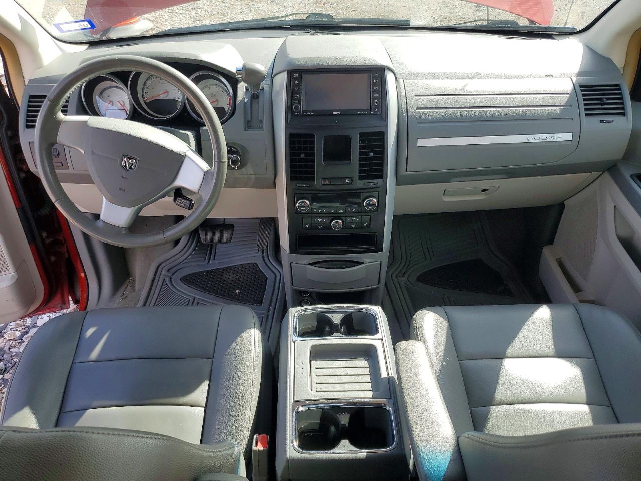 2008 Dodge Grand Caravan Sxt Red vin: 2D8HN54P28R840020