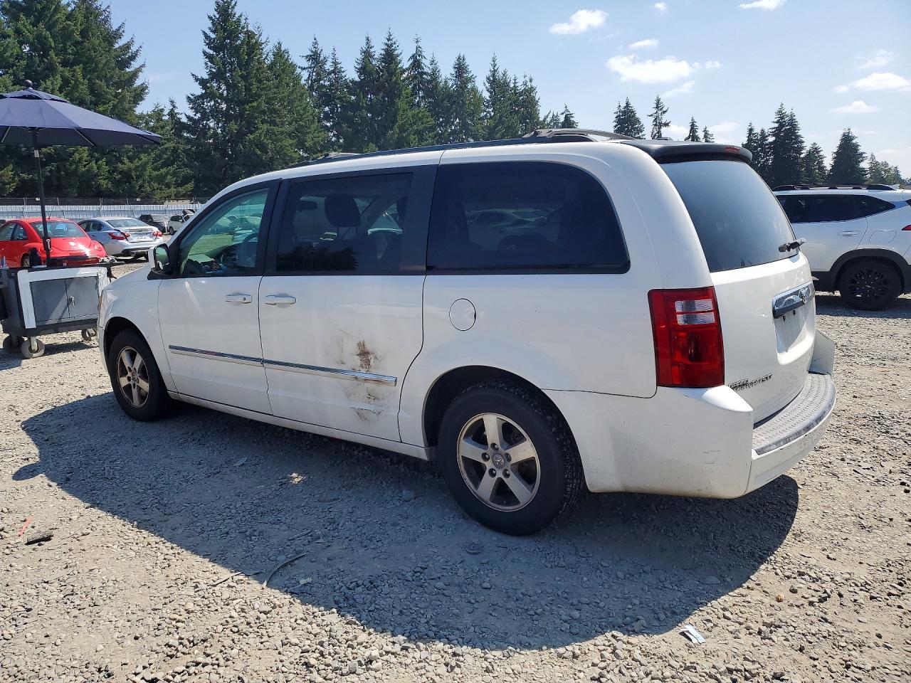 2008 Dodge Grand Caravan Sxt Белый vin: 2D8HN54P48R700499