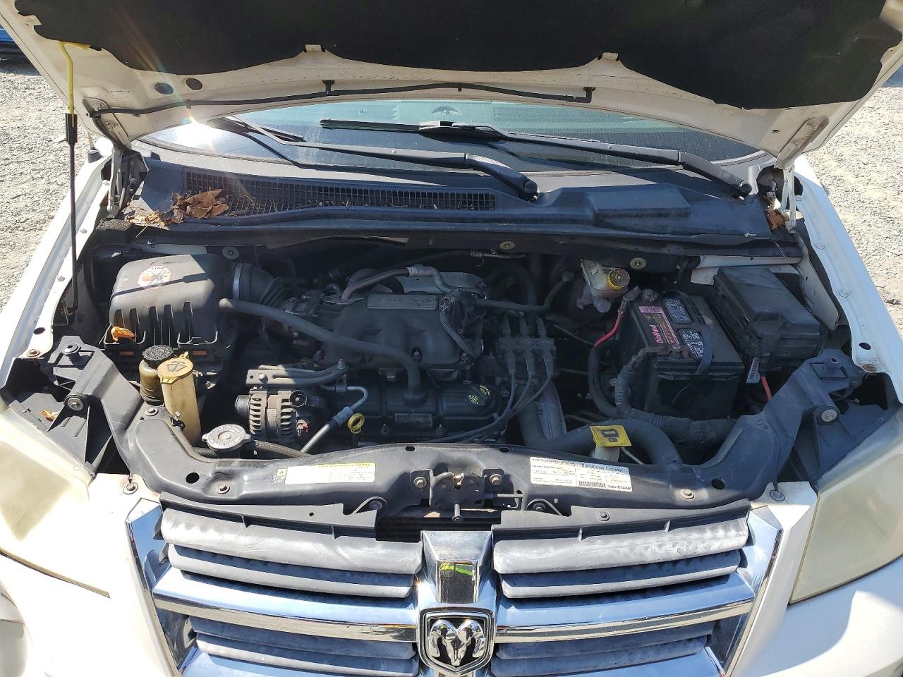 2008 Dodge Grand Caravan Sxt Белый vin: 2D8HN54P48R700499