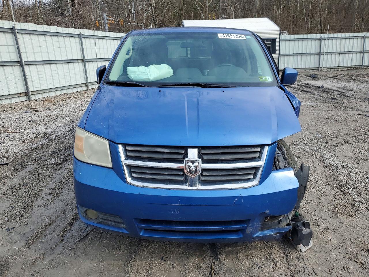 2008 Dodge Grand Caravan Sxt Blue vin: 2D8HN54P48R793931