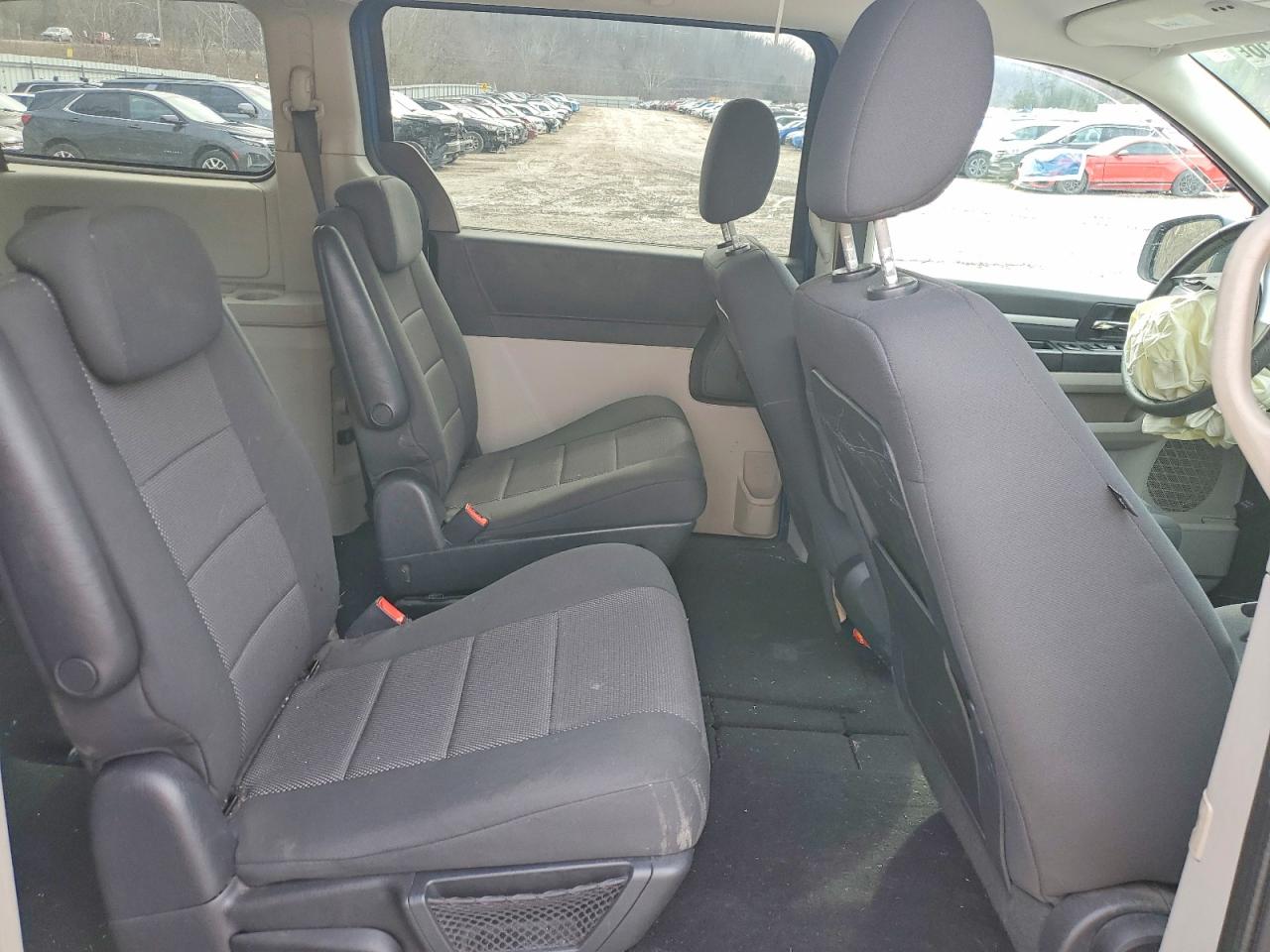 2008 Dodge Grand Caravan Sxt Blue vin: 2D8HN54P48R793931