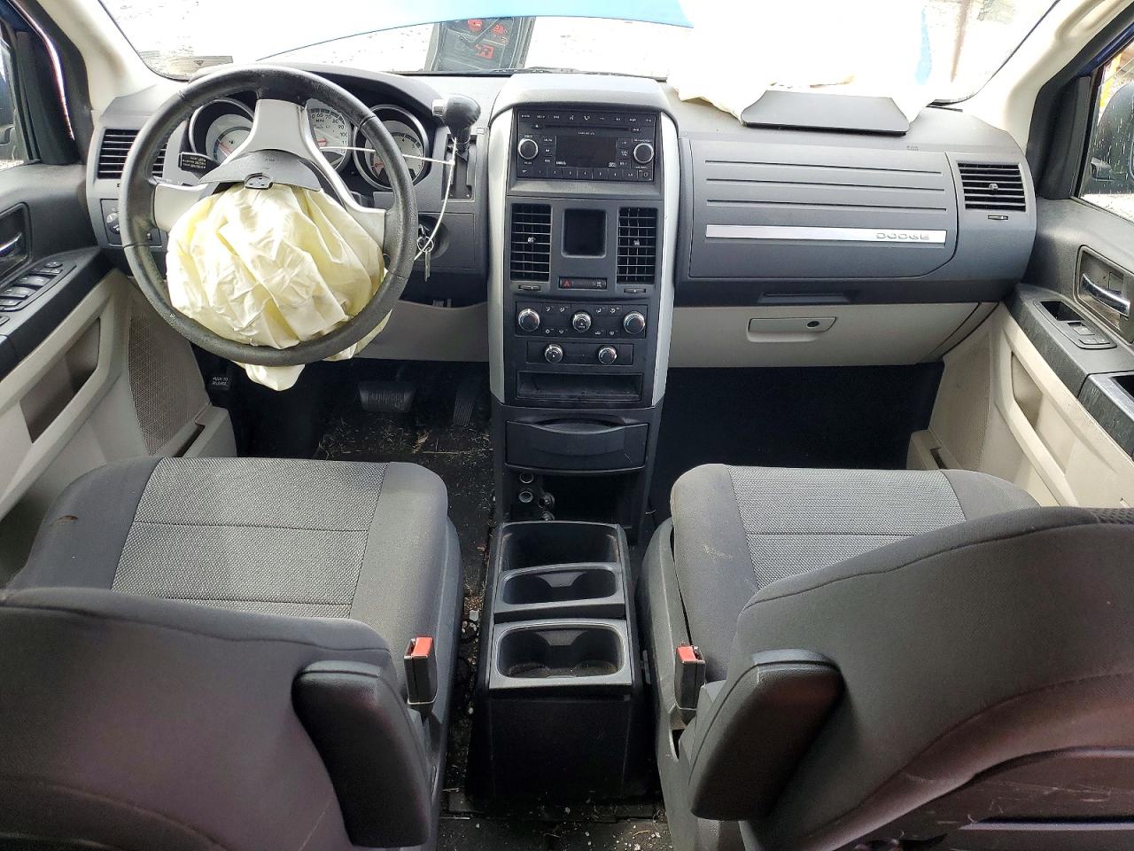 2008 Dodge Grand Caravan Sxt Blue vin: 2D8HN54P48R793931