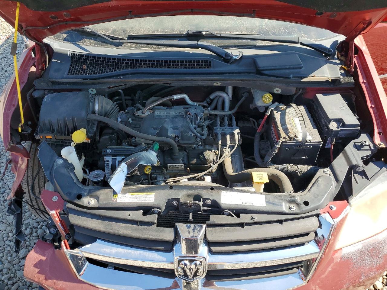 2008 Dodge Grand Caravan Sxt Maroon vin: 2D8HN54P68R107355