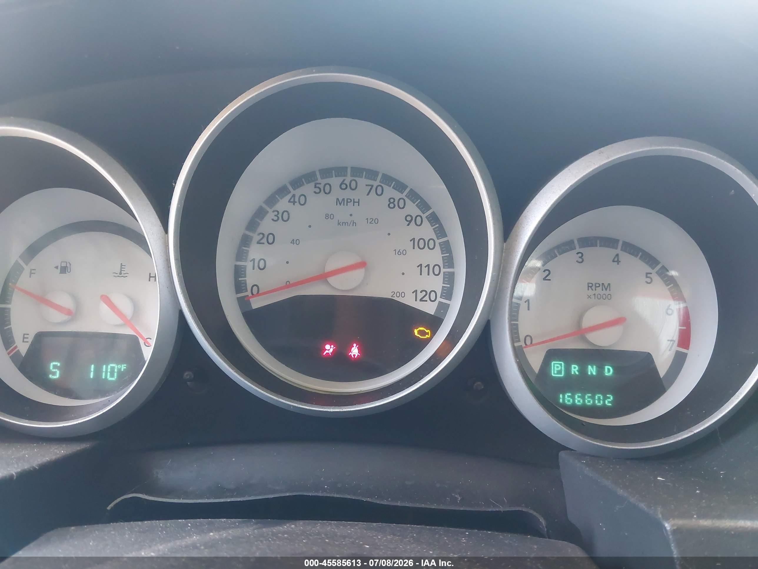2008 Dodge Grand Caravan Sxt Red vin: 2D8HN54P78R655476