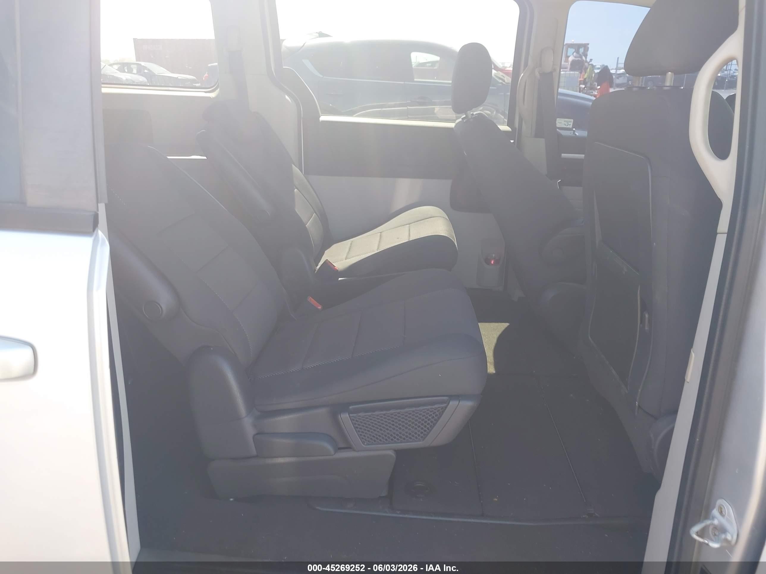 2008 Dodge Grand Caravan Sxt Black vin: 2D8HN54P98R626156