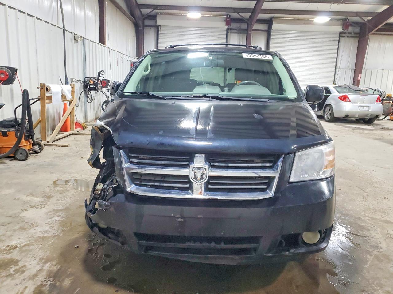 2008 Dodge Grand Caravan Sxt Black vin: 2D8HN54P98R802560