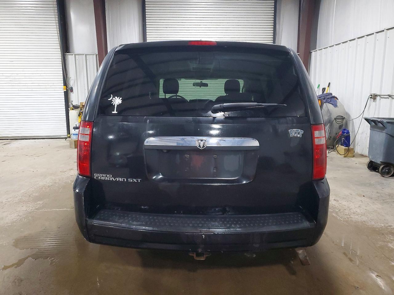 2008 Dodge Grand Caravan Sxt Black vin: 2D8HN54P98R802560